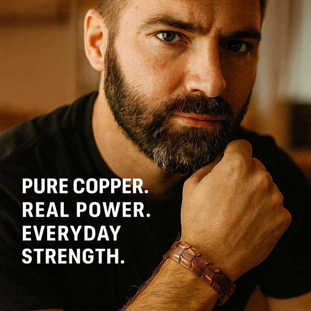 Vitality Copper Bracelet – Natural Comfort and Wellness