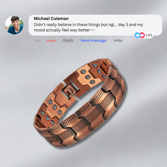 Vitality Copper Bracelet – Natural Comfort and Wellness
